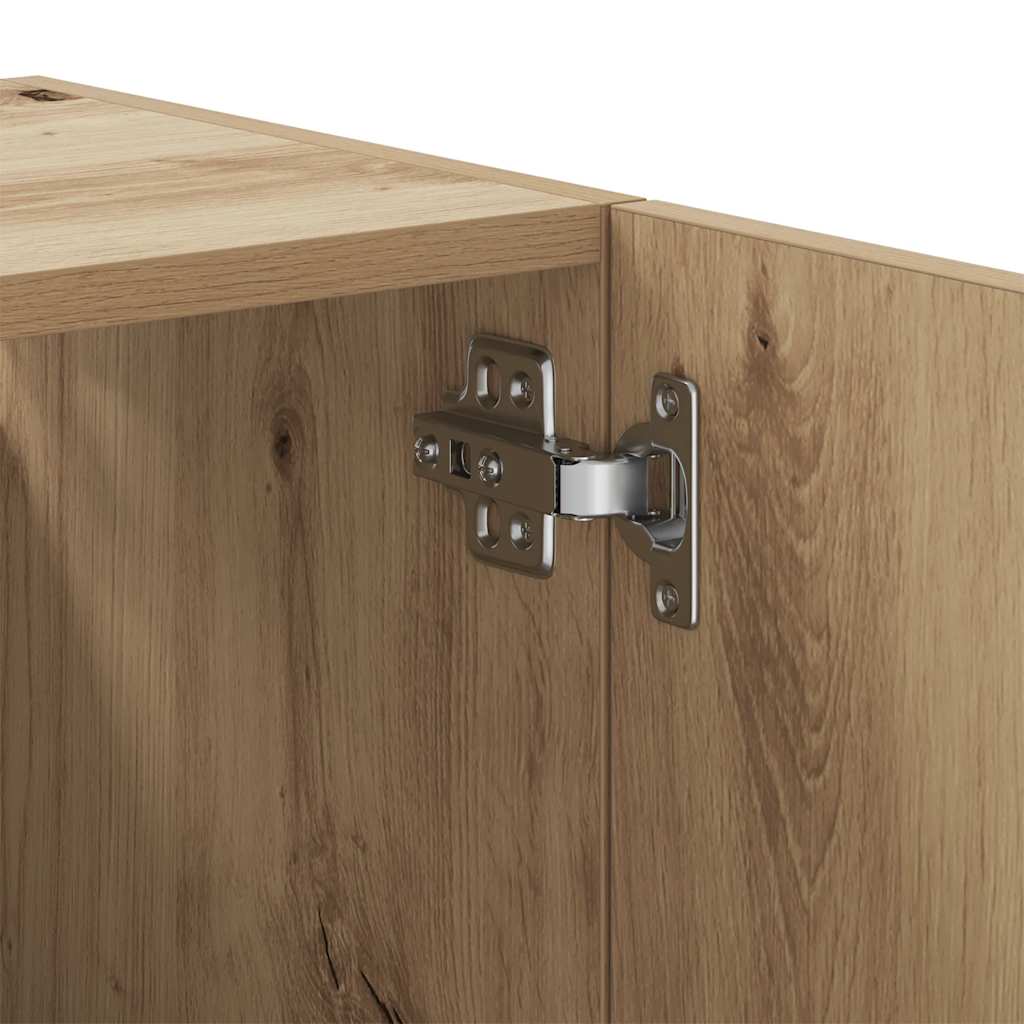 vidaXL Ντουλάπι Τοίχου Αρτισιανή Δρυς 60x31x60 εκ. Επεξεργασμένο Ξύλο