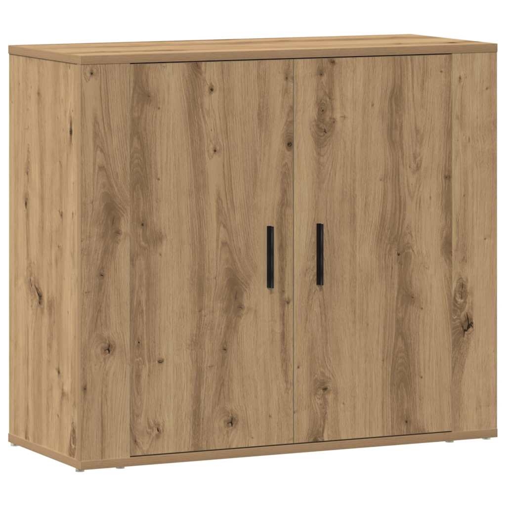 vidaXL Ντουλάπι Artisian Δρυς 80x33x70 εκ. από Επεξεργασμένο Ξύλο