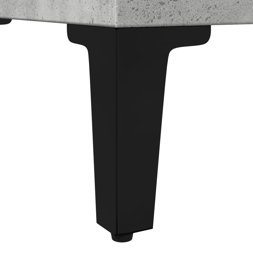 vidaXL Ντουλάπι Μπάνιου Γκρι Σκυροδέματος 30x30x190 εκ. Επεξ. Ξύλο