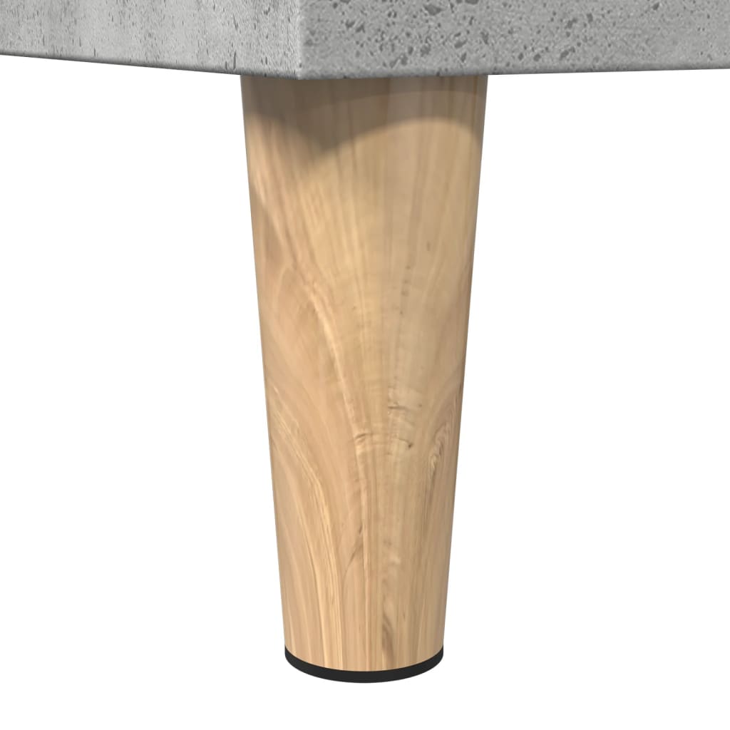 vidaXL Ντουλάπι Μπάνιου Γκρι Σκυροδέματος 30x30x100 εκ. Επεξ. Ξύλο