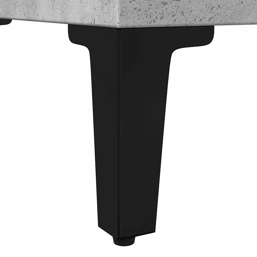 vidaXL Ντουλάπι Μπάνιου Γκρι Σκυροδέματος 30x30x100 εκ. Επεξ. Ξύλο