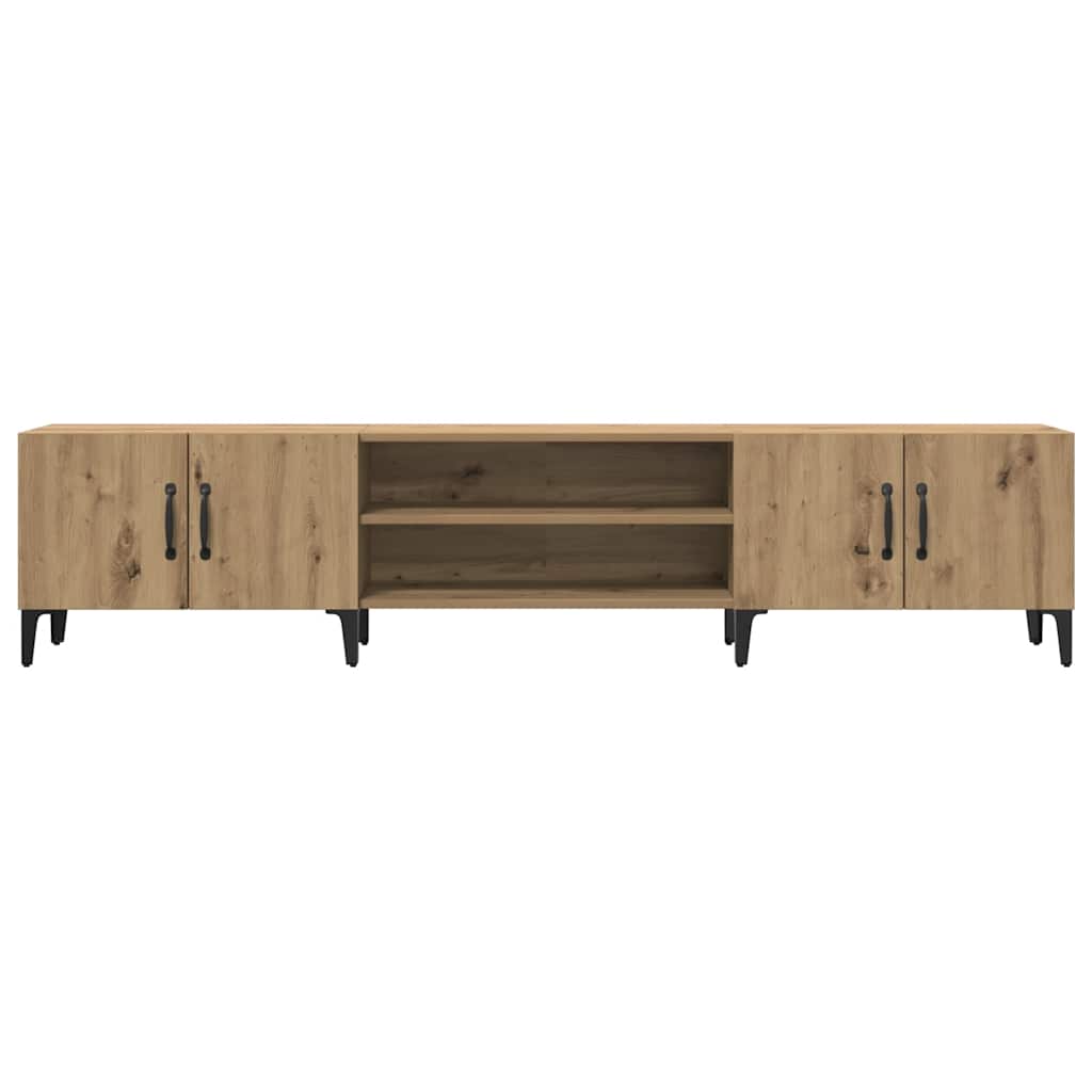 vidaXL Έπιπλο Τηλεόρασης Αρτισιανή Δρυς 180x31,5x40εκ Επεξ. Ξύλο