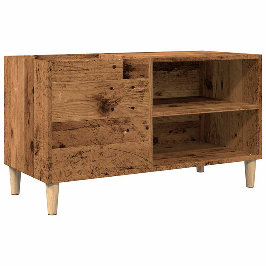 vidaXL Δισκοθήκη Παλιό Ξύλο 84,5 x 38 x 48 εκ. από Επεξεργασμένο Ξύλο