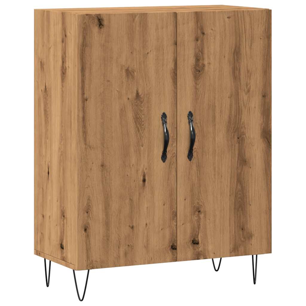 vidaXL Ντουλάπι τεχνίτης Δρυς 69,5 x 34 x 90 εκ. Επεξεργασμένο Ξύλο