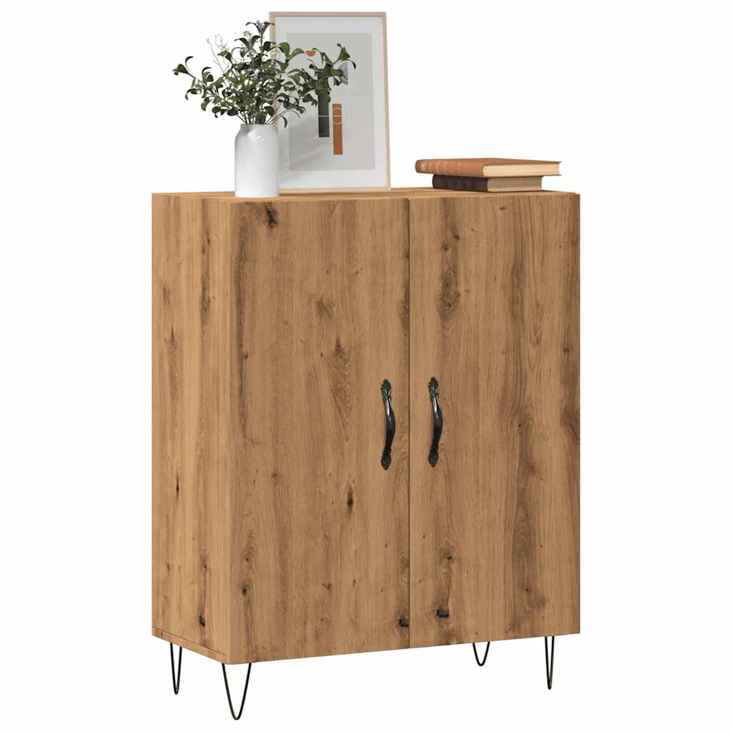 vidaXL Ντουλάπι τεχνίτης Δρυς 69,5 x 34 x 90 εκ. Επεξεργασμένο Ξύλο