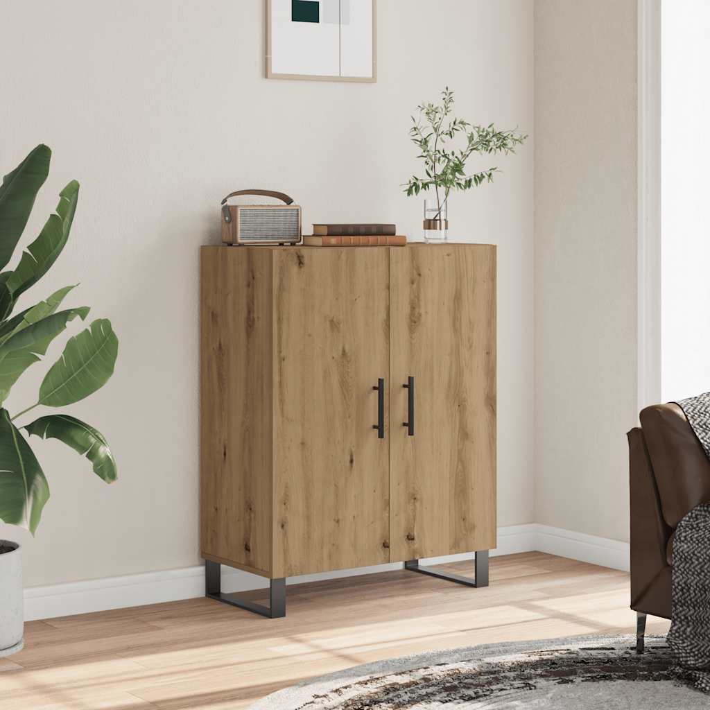 vidaXL Ντουλάπι τεχνίτης Δρυς 69,5 x 34 x 90 εκ. Επεξεργασμένο Ξύλο