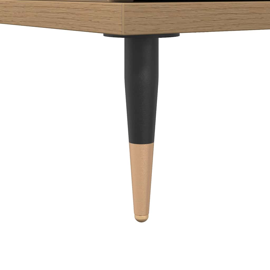 vidaXL Ντουλάπι μπάνιου Δρυς τεχνίτης 30x30x100 cm Κατασκευασμένο ξύλο