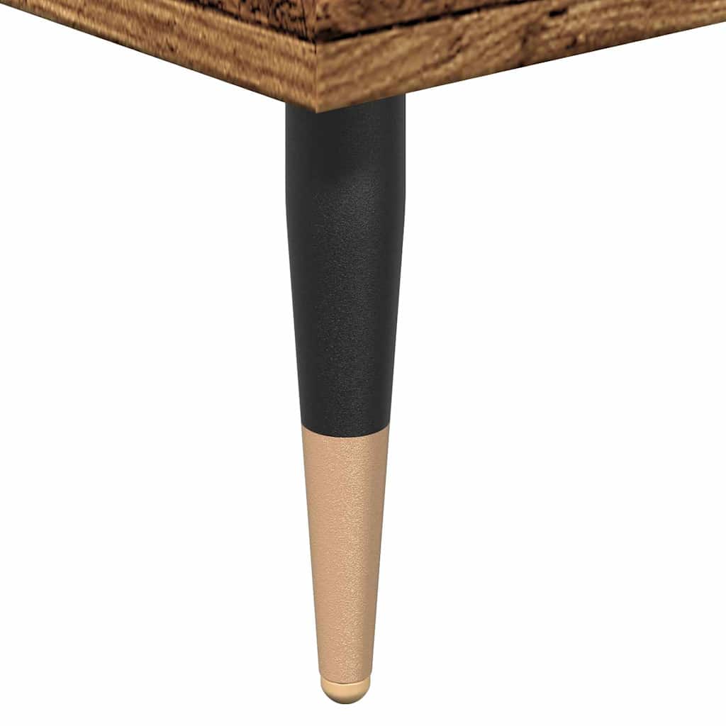 vidaXL Ντουλάπι μπάνιου Παλιό ξύλο 58x33x60 cm Κατασκευασμένο ξύλο