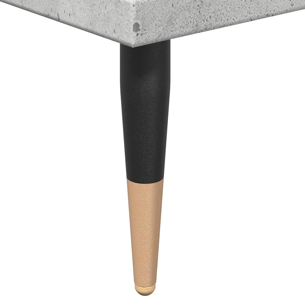 vidaXL Ντουλάπι Μπάνιου Γκρι Σκυροδέματος 65x33x60 εκ. Επεξ. Ξύλο