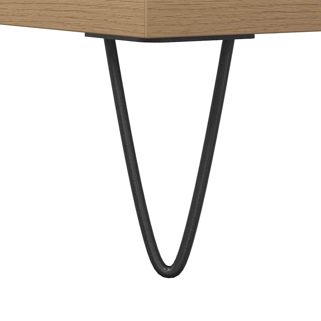 vidaXL Ντουλάπι μπάνιου Δρυς τεχνίτης 80x33x60 cm Κατασκευασμένο ξύλο