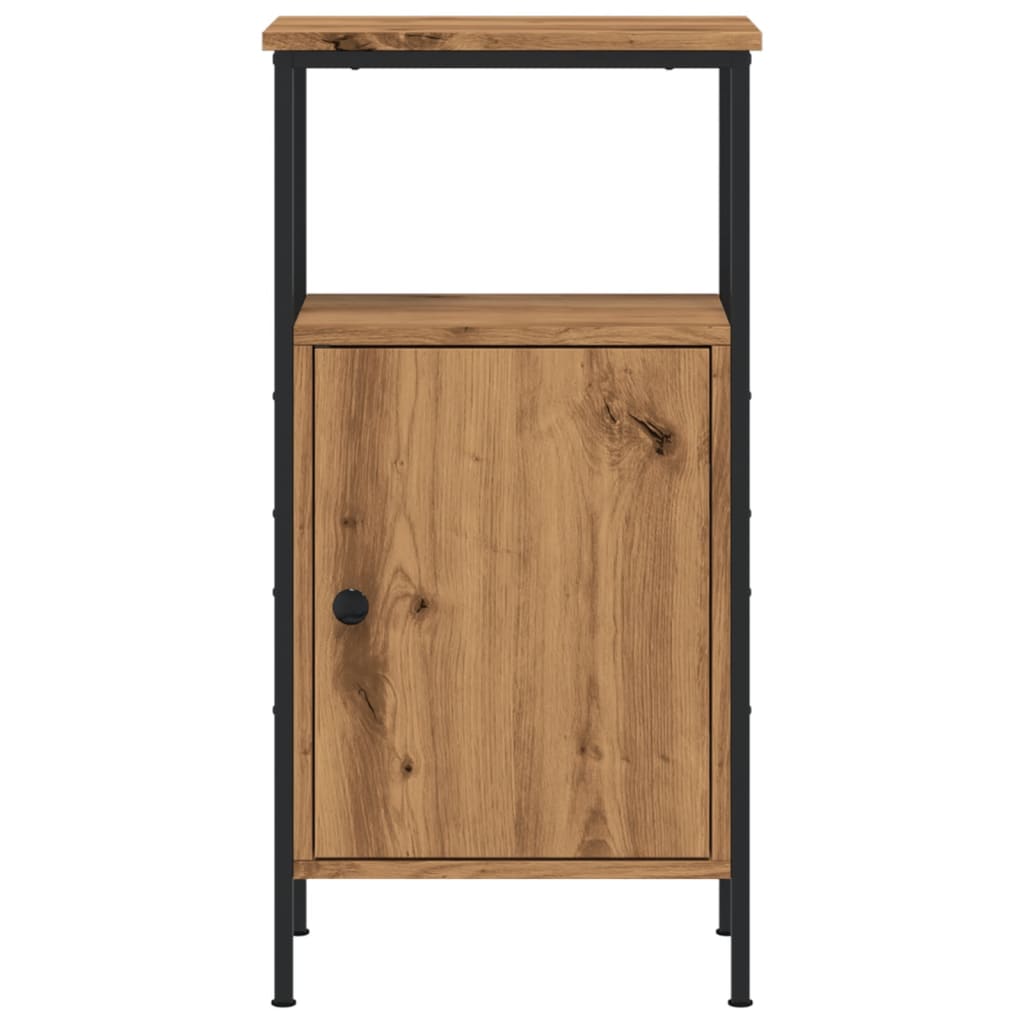 vidaXL Κομοδίνα 2 τεμάχια Artisan Oak 41x31x80 cm Κατασκευασμένο ξύλο