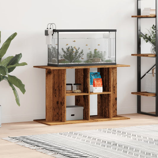 vidaXL Βάση ενυδρείου Παλιό ξύλο 100x40x60 cm Κατασκευασμένο ξύλο