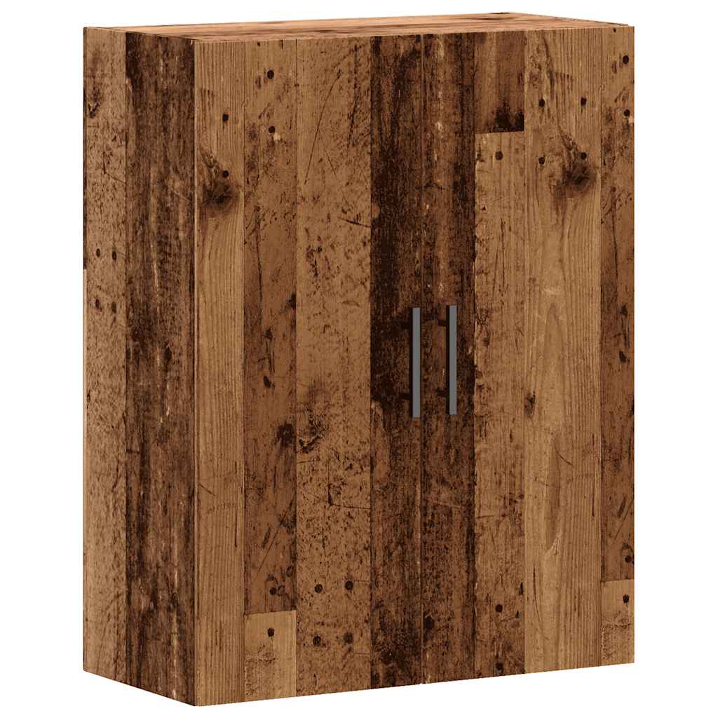 vidaXL Επίτοιχο ντουλάπι Παλιό ξύλο 69,5x34x90 cm