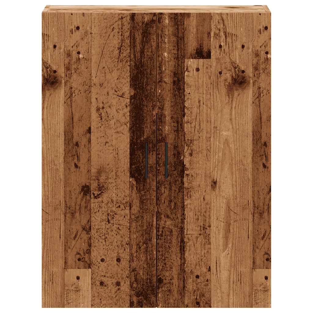 vidaXL Επίτοιχο ντουλάπι Παλιό ξύλο 69,5x34x90 cm