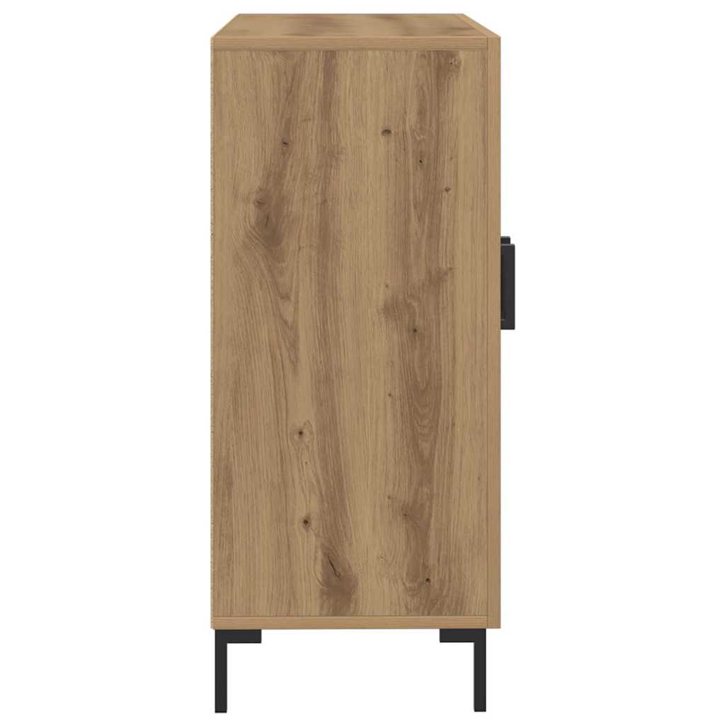 vidaXL Ντουλάπι Αρτισιανή Δρυς 90 x 34 x 80 εκ. από Επεξεργασμένο Ξύλο