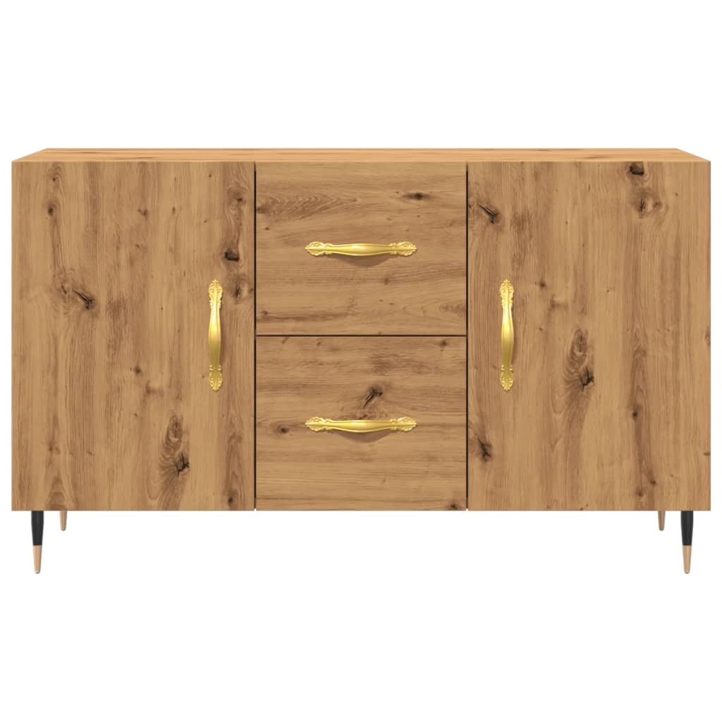 vidaXL Σκευοθήκη Δρυς τεχνίτης 100x36x60 cm Κατασκευασμένο ξύλο