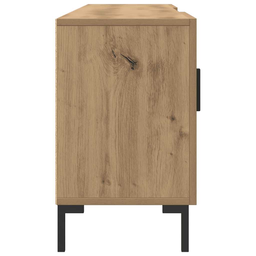 vidaXL Έπιπλο Τηλεόρασης Δρυς τεχνίτης 150x30x50 εκ. Επεξ. Ξύλο