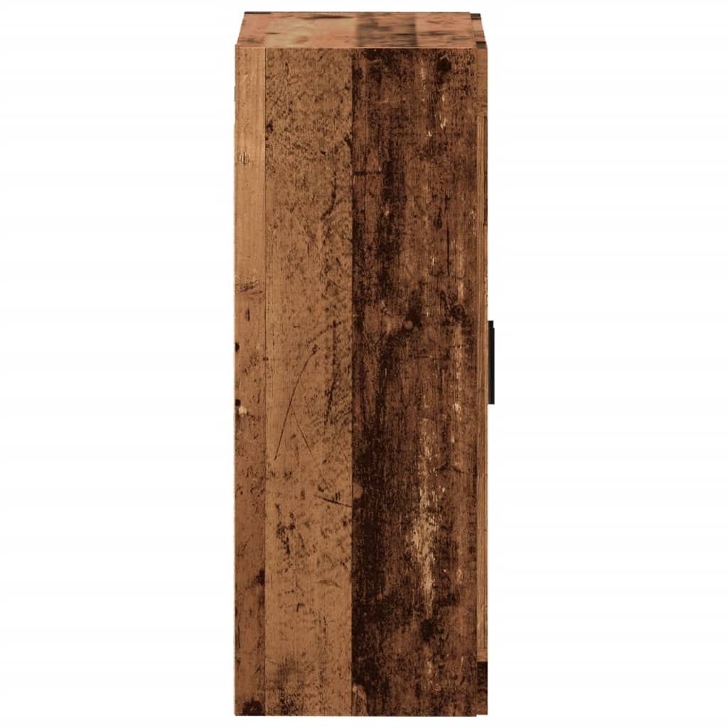 vidaXL Επίτοιχο ντουλάπι Παλιό ξύλο 69,5x34x90 cm