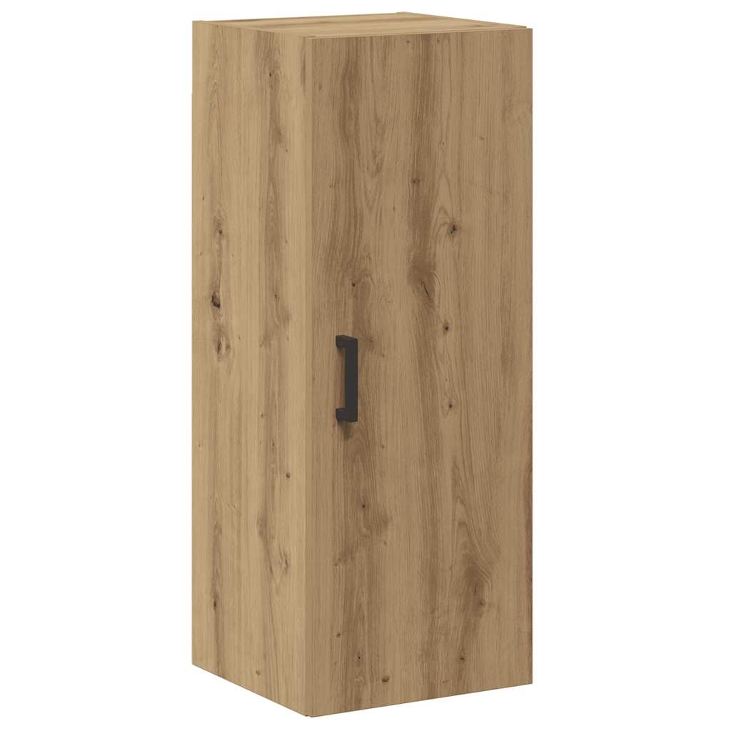 vidaXL Ντουλάπι Τοίχου Αρτισιανή Δρυς 34,5x34x90 εκ. από Επεξεργ. Ξύλο