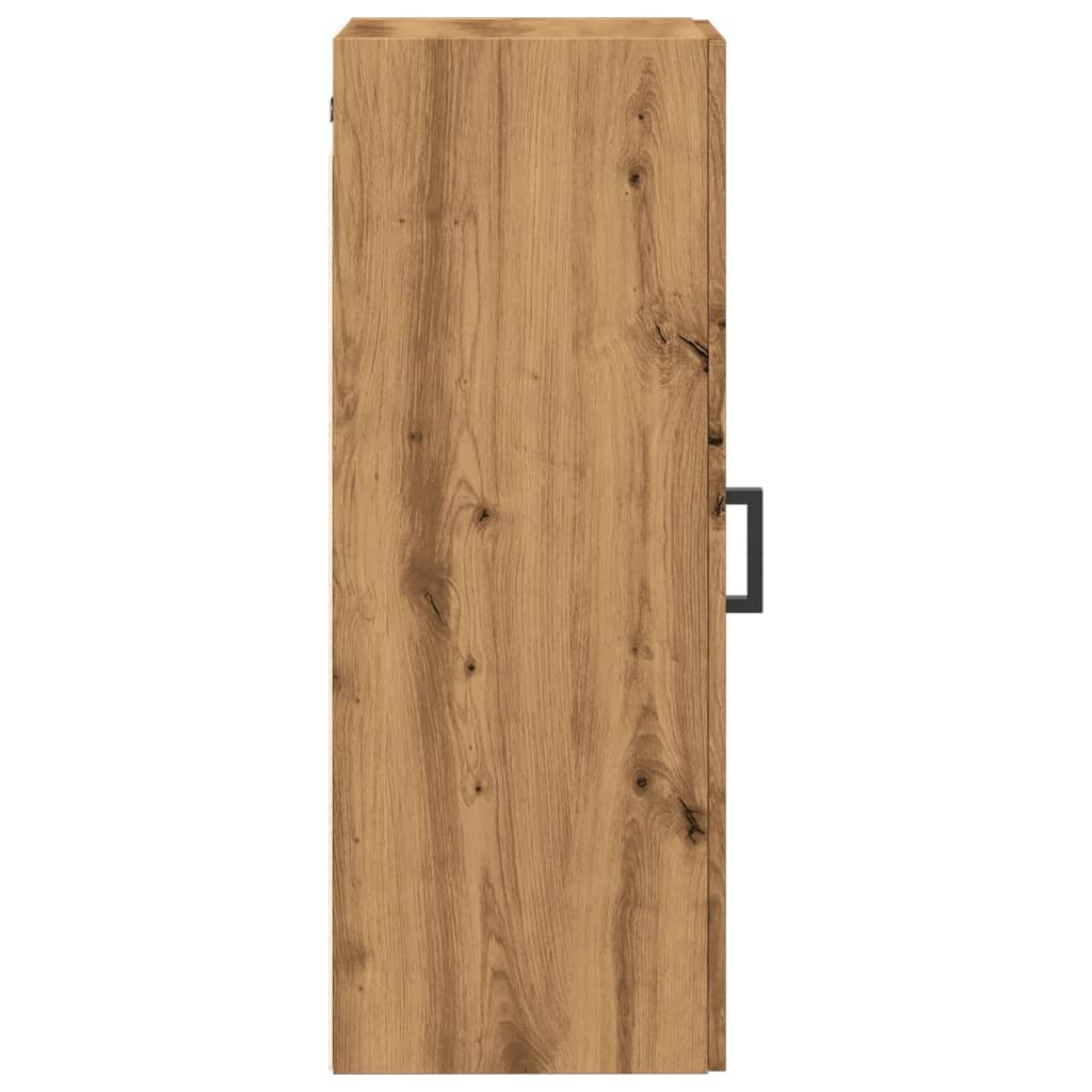 vidaXL Ντουλάπι Τοίχου Αρτισιανή Δρυς 34,5x34x90 εκ. από Επεξεργ. Ξύλο