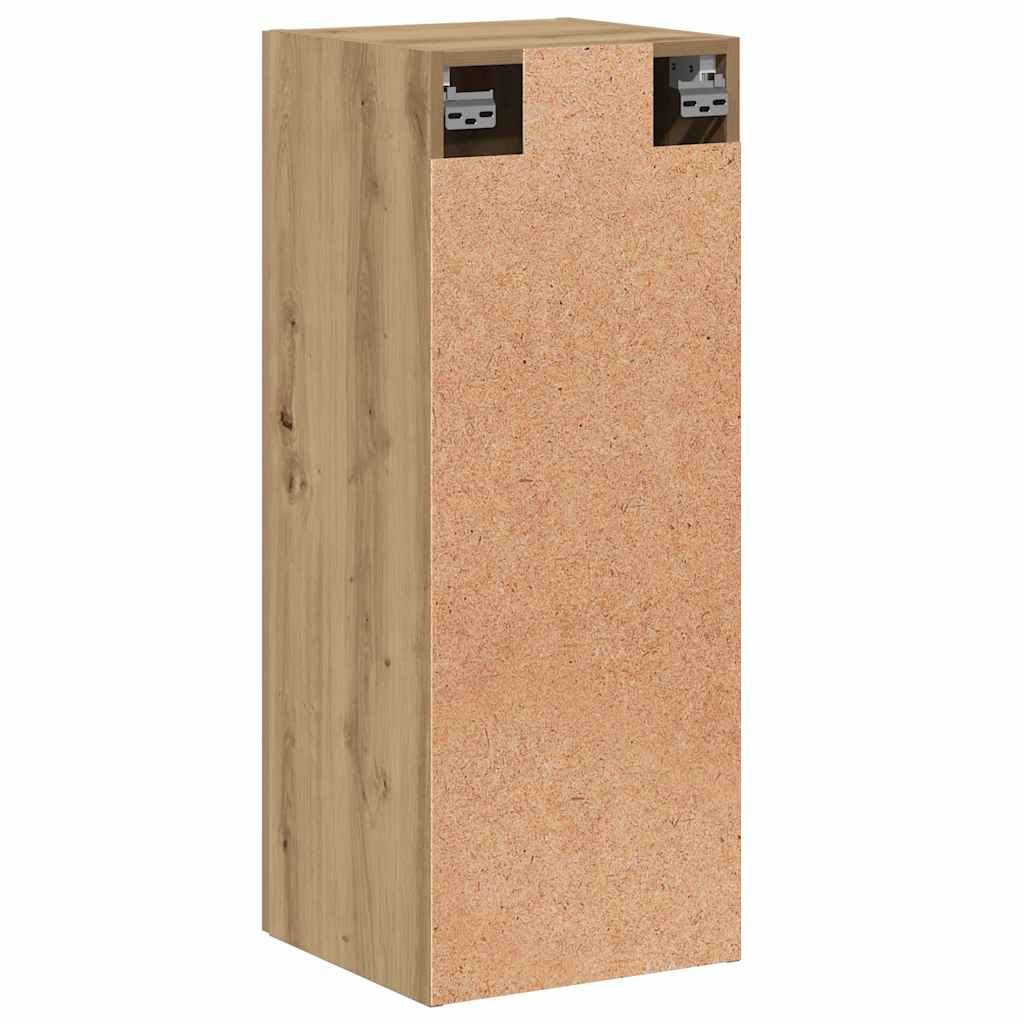 vidaXL Ντουλάπι Τοίχου Αρτισιανή Δρυς 34,5x34x90 εκ. από Επεξεργ. Ξύλο