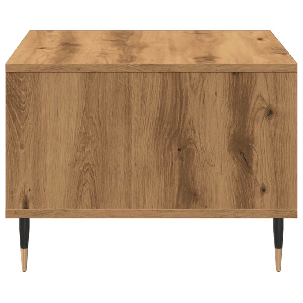 vidaXL Τραπεζάκι σαλονιού Artisan Oak 60x50x36,5cm Κατασκευασμένο ξύλο