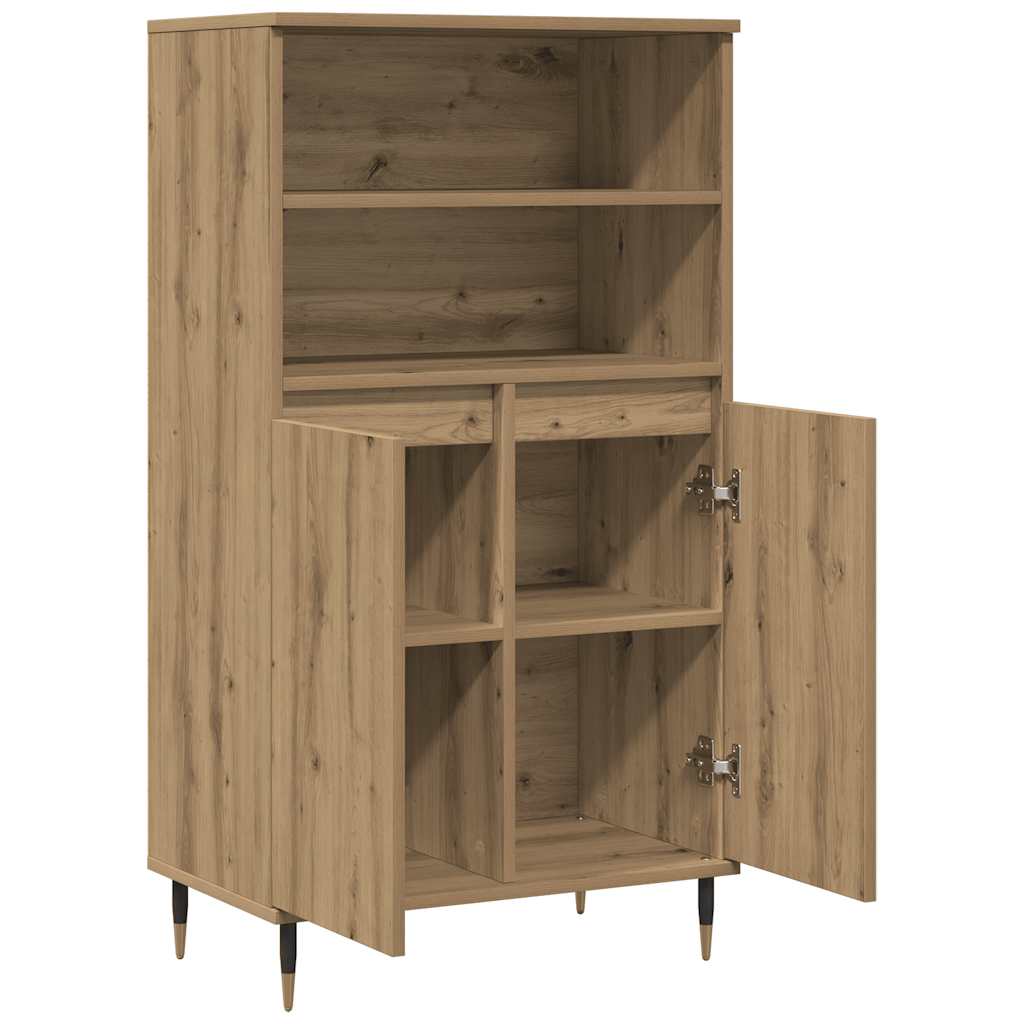 vidaXL Ντουλάπι Αρτισιανή Δρυς 60x36x110 εκ. από Επεξεργασμένο Ξύλο
