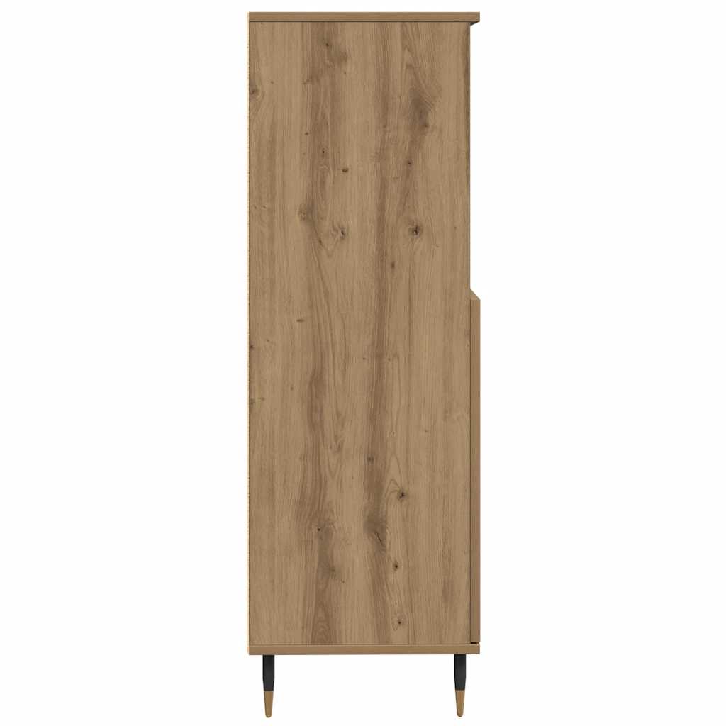 vidaXL Ντουλάπι Αρτισιανή Δρυς 60x36x110 εκ. από Επεξεργασμένο Ξύλο