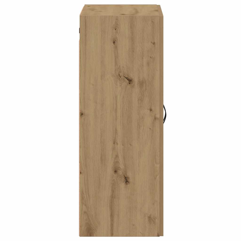 vidaXL Ντουλάπι Τοίχου Αρτισιανή Δρυς 69,5x34x90 εκ. από Επεξεργ. Ξύλο