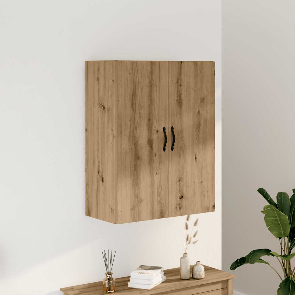 vidaXL Ντουλάπι Τοίχου Αρτισιανή Δρυς 69,5x34x90 εκ. από Επεξεργ. Ξύλο