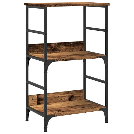 vidaXL Ντουλάπι βιβλίων Παλιό ξύλο 50x33x82 cm Κατασκευασμένο ξύλο