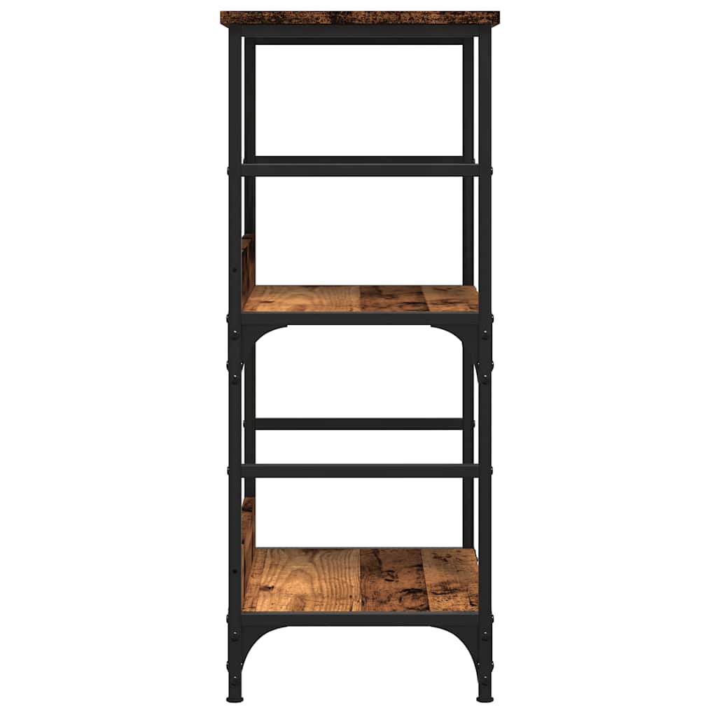 vidaXL Ντουλάπι βιβλίων Παλιό ξύλο 50x33x82 cm Κατασκευασμένο ξύλο