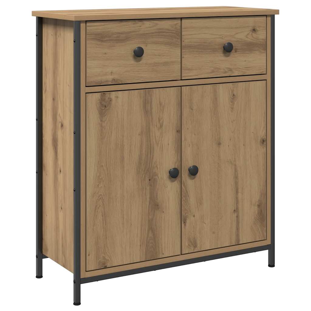 vidaXL Ντουλάπι Αρτισιανή Δρυς 70 x 30 x 80 εκ. από Επεξεργ. Ξύλο