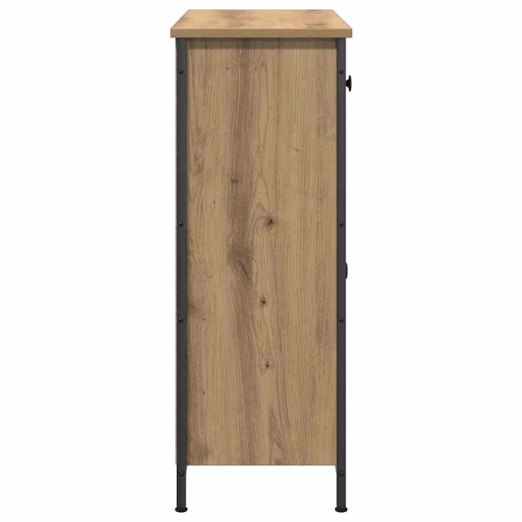 vidaXL Ντουλάπι Αρτισιανή Δρυς 70 x 30 x 80 εκ. από Επεξεργ. Ξύλο