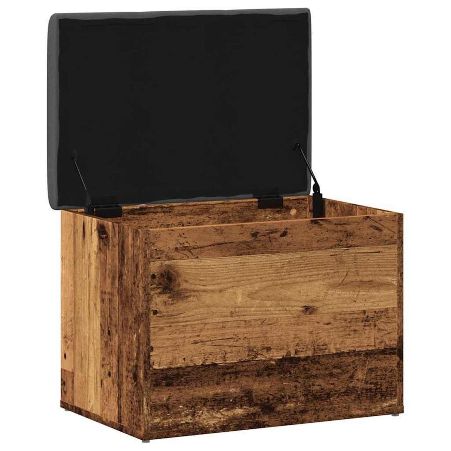 Πάγκος αποθήκευσης vidaXL Παλιό ξύλο 62x42x45 cm Κατασκευασμένο ξύλο