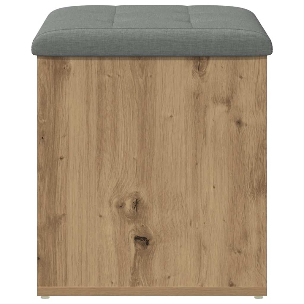 Πάγκος αποθήκευσης vidaXL Artisan Oak 62x42x45 cm Κατασκευασμένο ξύλο