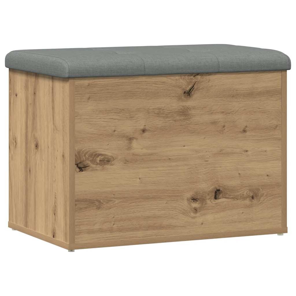 Πάγκος αποθήκευσης vidaXL Artisan Oak 62x42x45 cm Κατασκευασμένο ξύλο