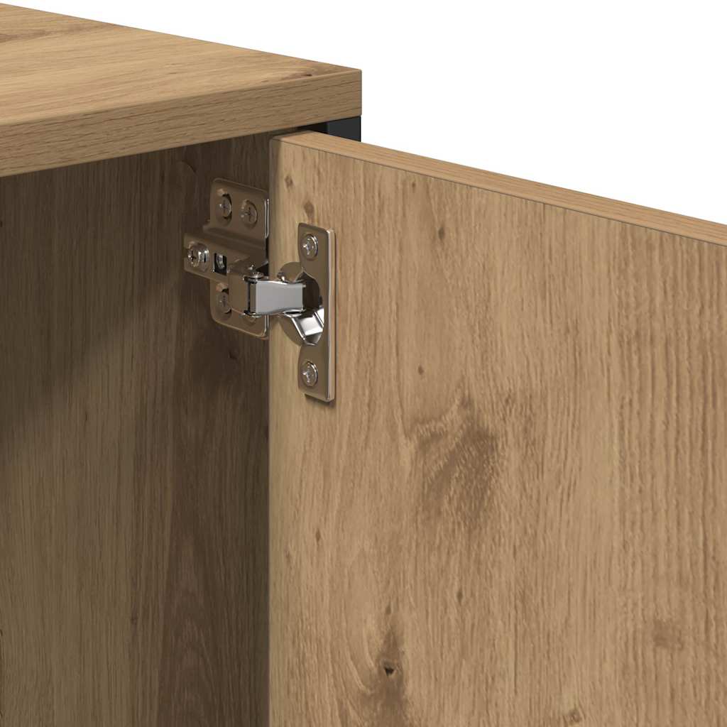 vidaXL Έπιπλο Τηλεόρασης με Συρτάρι Δρυς 200x25x44 εκ Επεξ. Ξύλο