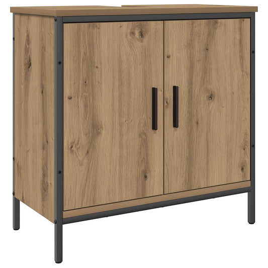 vidaXL Ντουλάπι Νιπτήρα Αρτισιανή Δρυς 60x30x60 εκ. Επεξ. Ξύλο