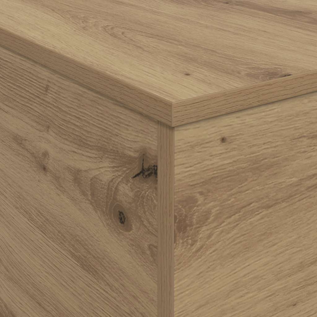 vidaXL Τραπεζάκι Σαλονιού με LED Αρτισιανή Δρυς 90 x 50 x 40 εκ.