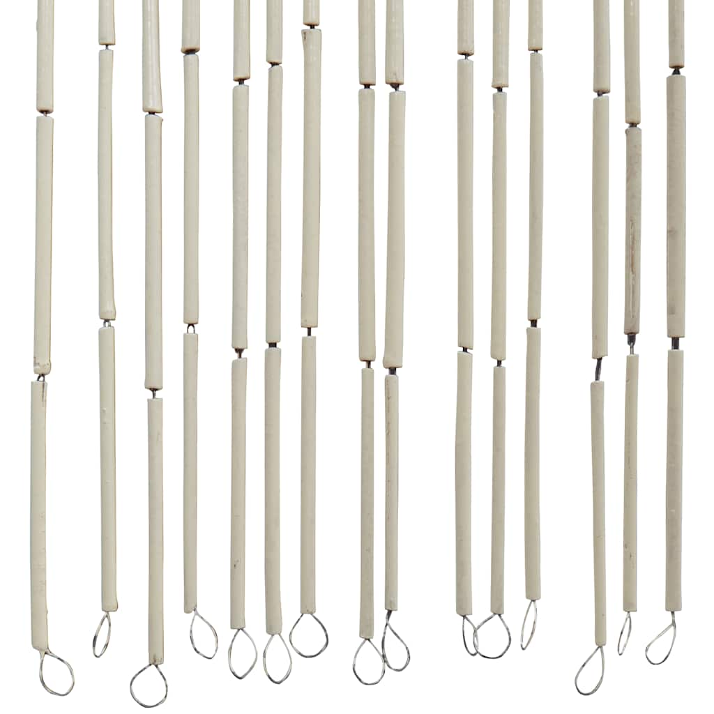 vidaXL Έντομο Κουρτίνα πόρτας Μπαμπού Εκτύπωση 100x220 cm Μπαμπού