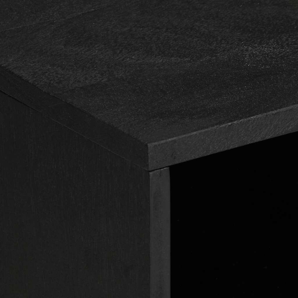 vidaXL Έπιπλο Τηλεόρασης Μαύρο 80 x 33 x 46 εκ. από Επεξεργασμένο Ξύλο