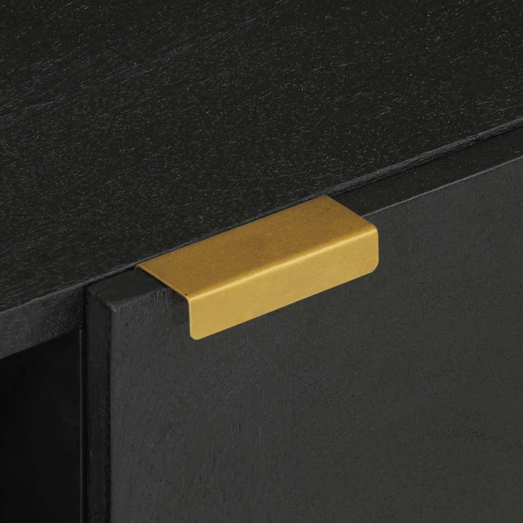 vidaXL Έπιπλο Τηλεόρασης Μαύρο 80 x 33 x 46 εκ. από Επεξεργασμένο Ξύλο