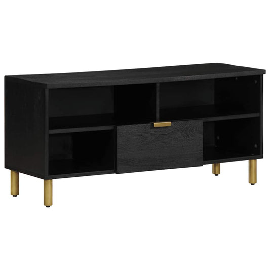 vidaXL Έπιπλο Τηλεόρασης Μαύρο 100x33x46 εκ. από Επεξεργασμένο Ξύλο