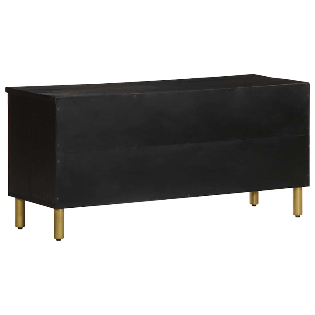 vidaXL Έπιπλο Τηλεόρασης Μαύρο 100x33x46 εκ. από Επεξεργασμένο Ξύλο