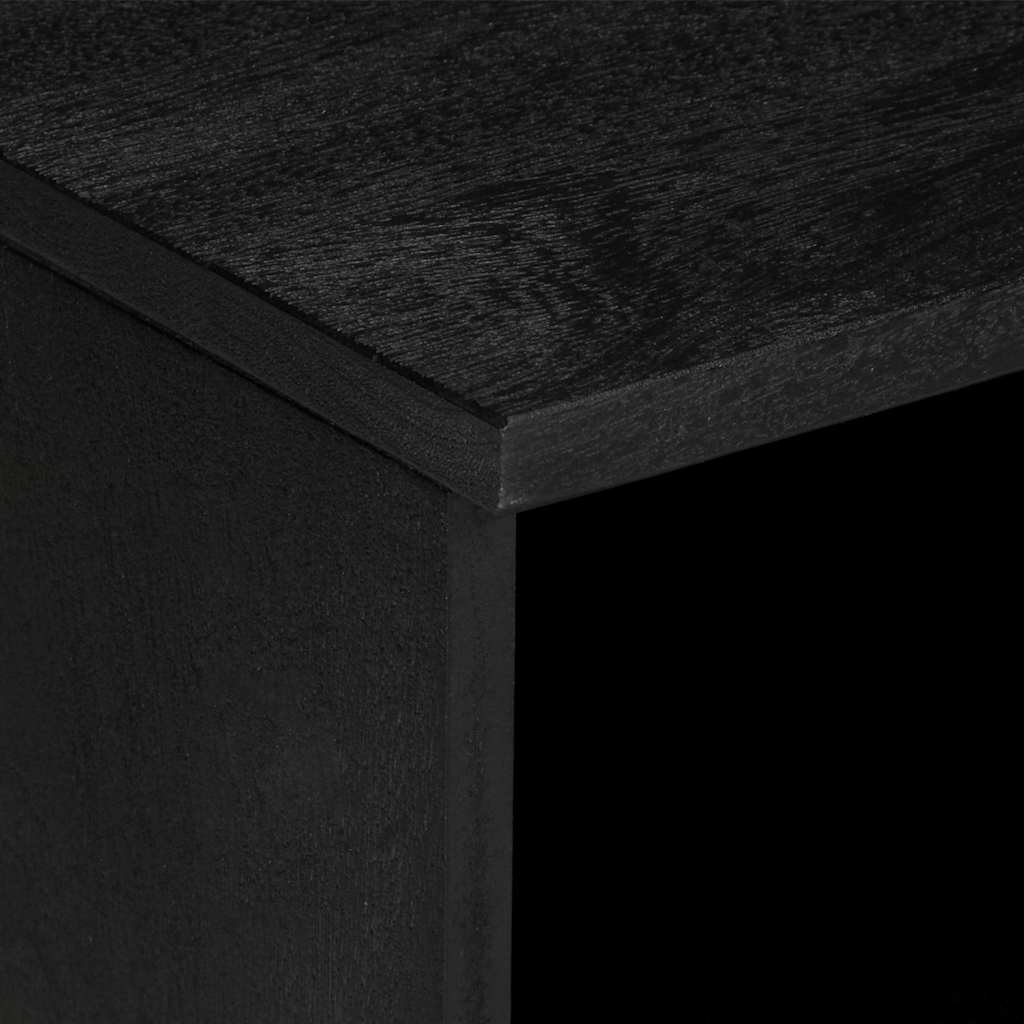 vidaXL Έπιπλο Τηλεόρασης Μαύρο 80 x 33 x 46 εκ. από Επεξεργασμένο Ξύλο
