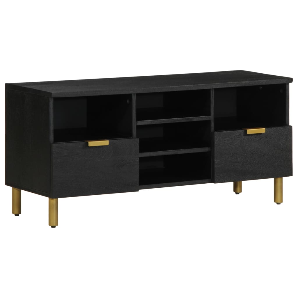 vidaXL Έπιπλο Τηλεόρασης Μαύρο 100x33x46 εκ. από Επεξεργασμένο Ξύλο