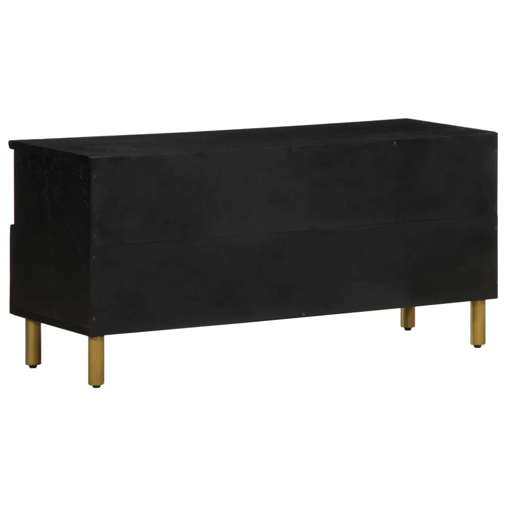 vidaXL Έπιπλο Τηλεόρασης Μαύρο 100x33x46 εκ. από Επεξεργασμένο Ξύλο