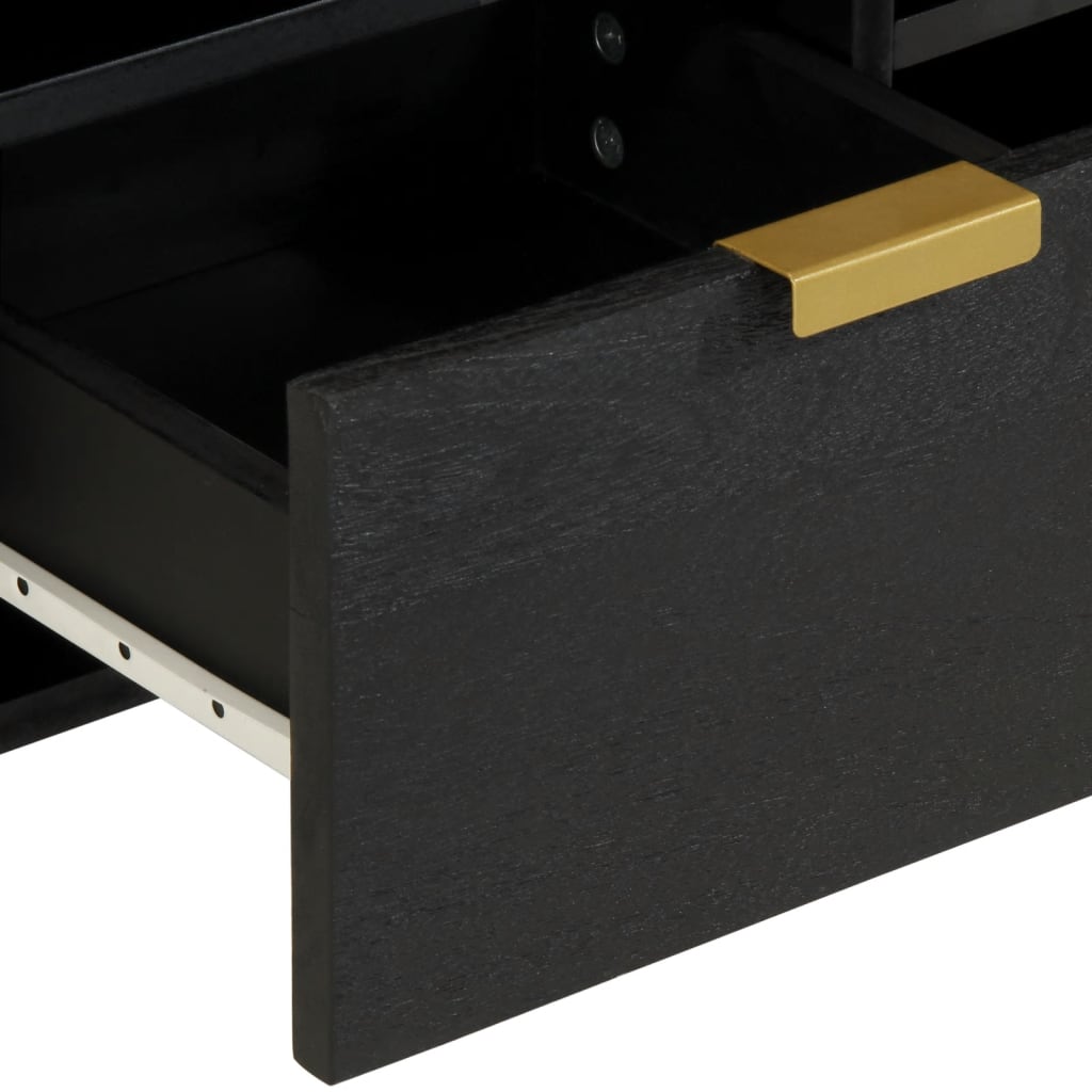 vidaXL Έπιπλο Τηλεόρασης Μαύρο 100x33x46 εκ. από Επεξεργασμένο Ξύλο