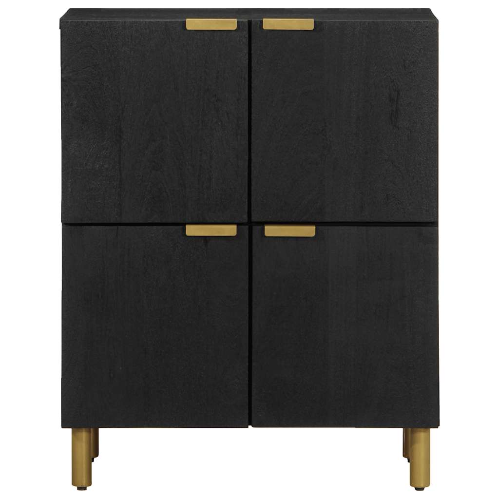 vidaXL Ραφιέρα Μαύρη 60x33x75 εκ. από Επεξεργασμένο Ξύλο
